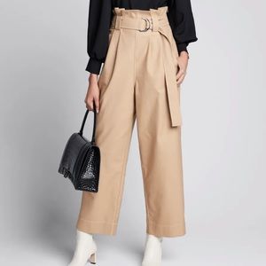 Ganni Paperbag Chino Pants